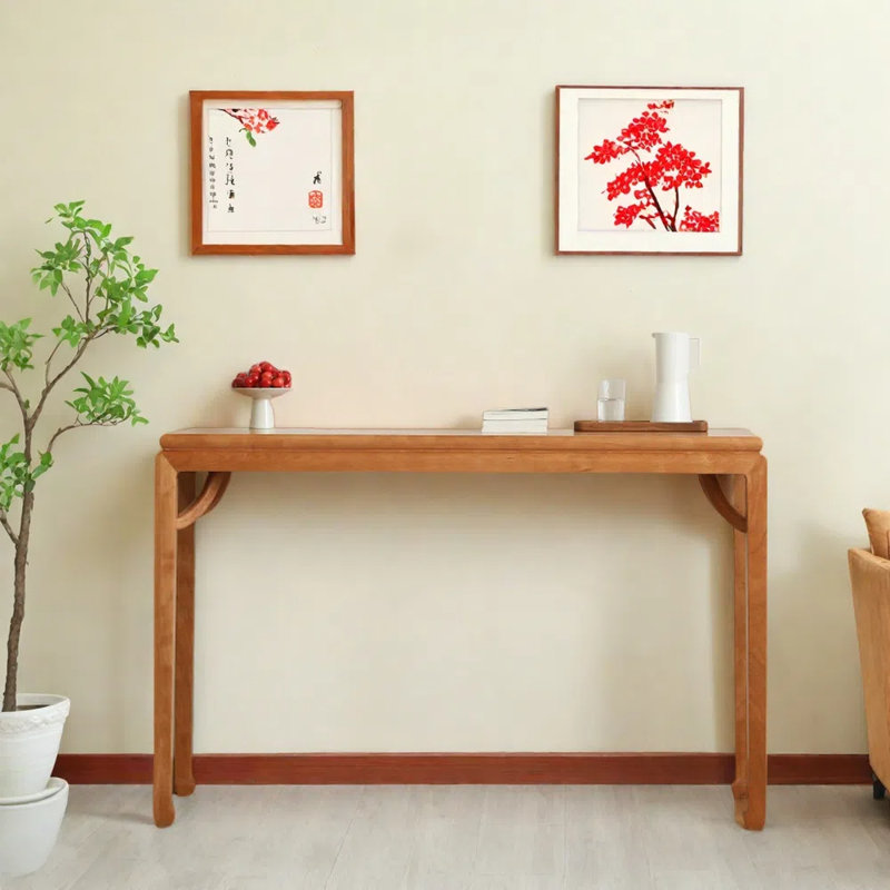 Nouvelle console en bois massif de style chinois, Cerisier