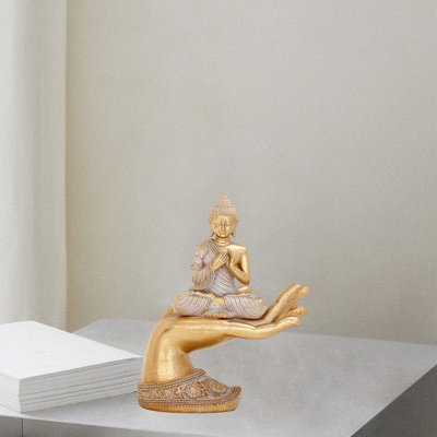 Buddha Statue For Home Decor,Gold Small Buddha Statues For Zen Decor