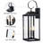 Radan Pankova 3 - Light Outdoor Wall Light with Clear Glass Lampshade-1006050326