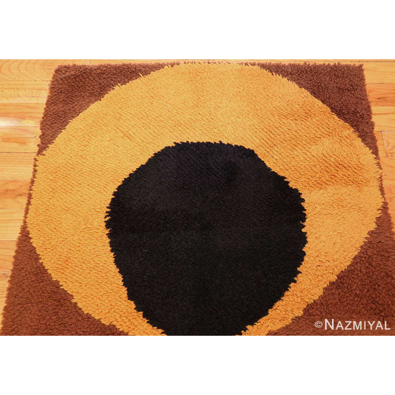 Scandinavian One-of-a-Kind Rectangle 3' X 5'5" Hand Tufted Area Rug
