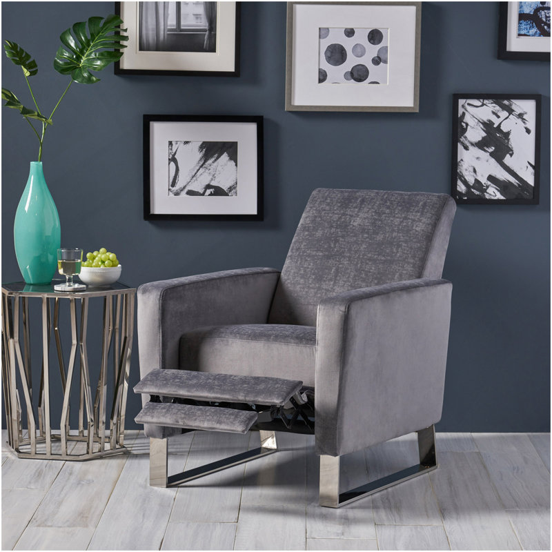 Fauteuil inclinable Arvin, Tissu gris