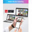 8CH DVR Security Cameras System with 1TB HDD, 4 Outdoor Bullet Cameras, Motion Detection