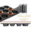 Belfry Kitchen Harworth 12 Cup Non-Stick Muffin Pan with Lid
