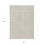 Tapis d'intérieur lavable à motif géométrique beige 10 pi x 14 pi