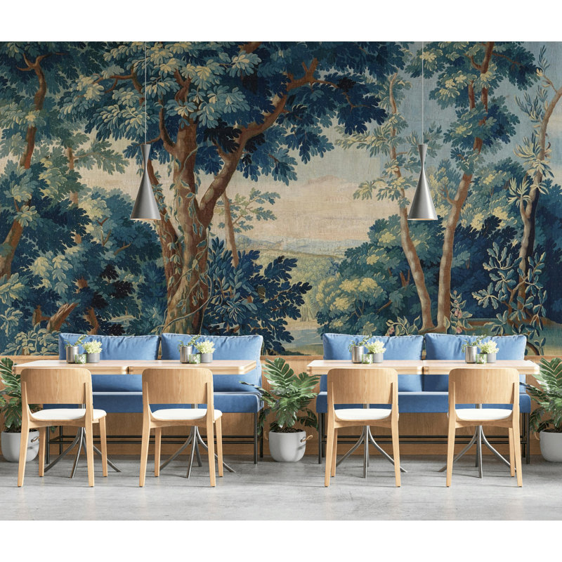Papier peint tapisserie Enchanted Forest , L 120 po x L 96 po