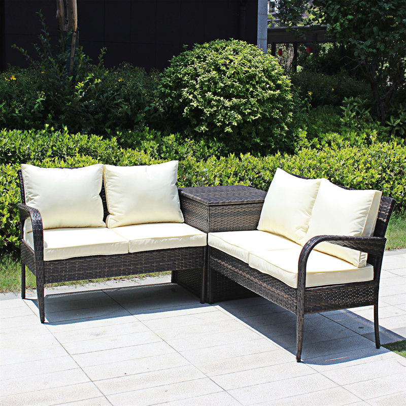 3 Piece Outdoor Conversation Set