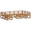 304cm Wide Patio Sectional Set