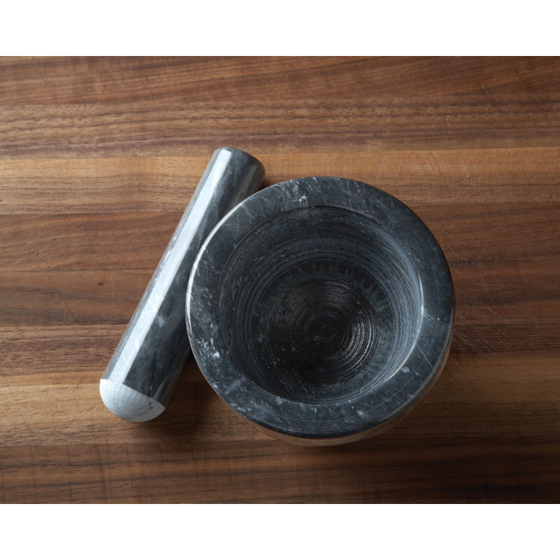 Marble Mortar And Pestle Set