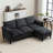 78.74 "l-shaped Sofa With Storage Pedal, Suitable For Living Room, Apartment, Office, Small Space-1234922333