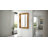 Solid Wood Frame Rectangle Wall Mirror-1628061004