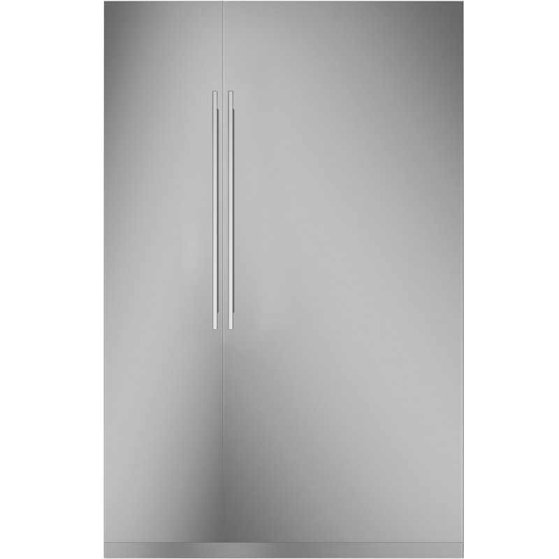 Monogram Premium Column Pair: 18" W Freezer Column + 36" W Refrigerator Column, Panel Ready, Statement, No