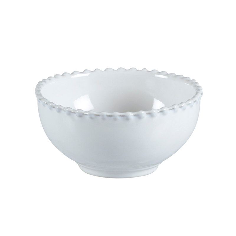 Pearl Handmade Stoneware Dining Bowl