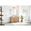 Meuble-lavabo double avec base en bois Gavino-148278213