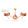44" Vent-Bettina Dual Ceiling Fan with Wall Control and Light Kit Included