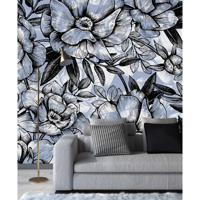 Floral Wallpaper Floral Tile