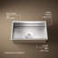 Prolific 29" L x 17.75" W x 10.97" D Kitchen Sink with Accessories