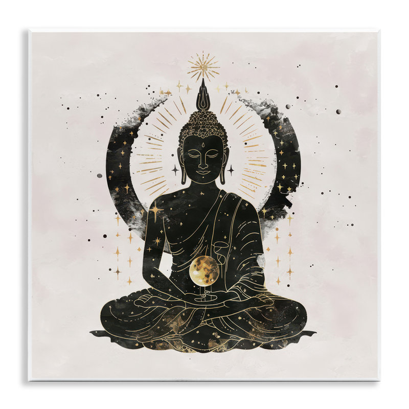 Art mural, "Sun Rdha Bouddha assis" par Nina Blue