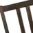 Dining Chair, Side, Upholstered, Kitchen, Dining Room, Pu Leather Look, Wood Legs, Brown