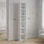 Bibliothèque standard moderne en bois de 71 po de hauteur, bibliothèque de conception étroite de 6 niveaux, support de présentation cubique pour le bureau à domicile et le salon-1050681306-1050681311