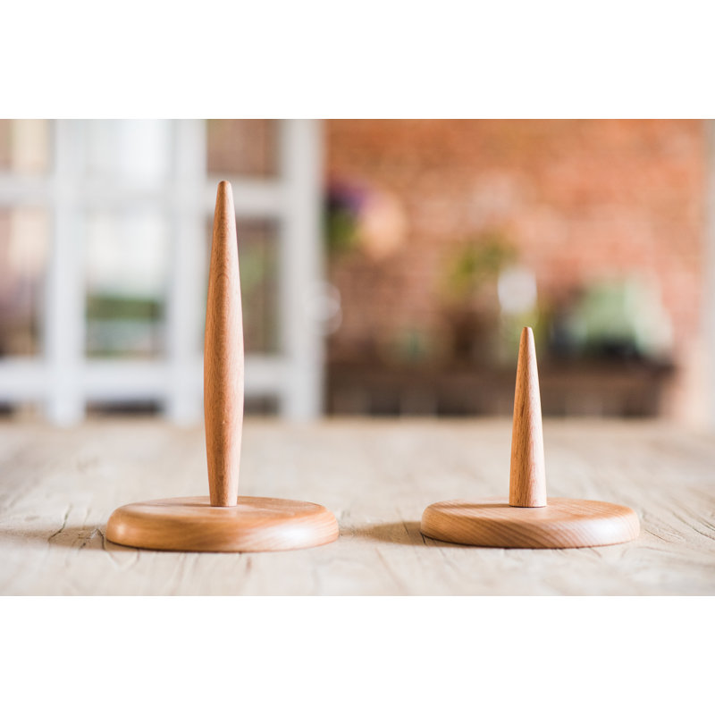 Wood Paper Towel Holder
