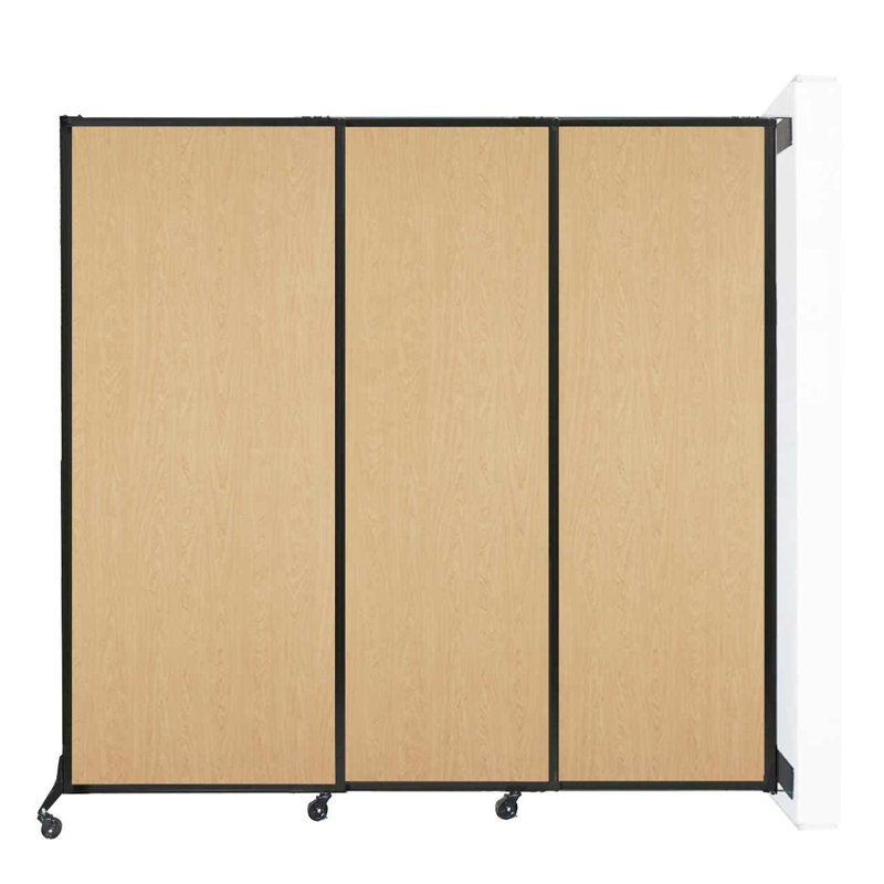 Cloison coulissante Quickwall, Chêne Naturel, H 70 po x L 84 po