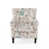 Beige/Blue Floral Polyester selected
