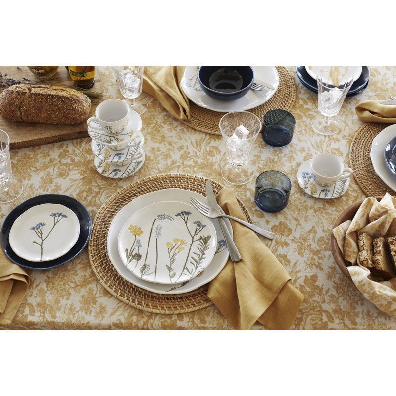 Wildflowers Tidbit Plates