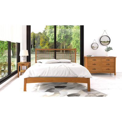 Berkeley Solid Wood 33.75'' W 3 - Drawer Dresser