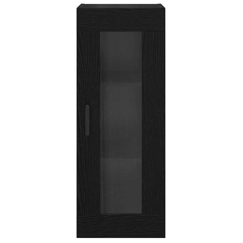 Highboard Accent Chest, Black Oak