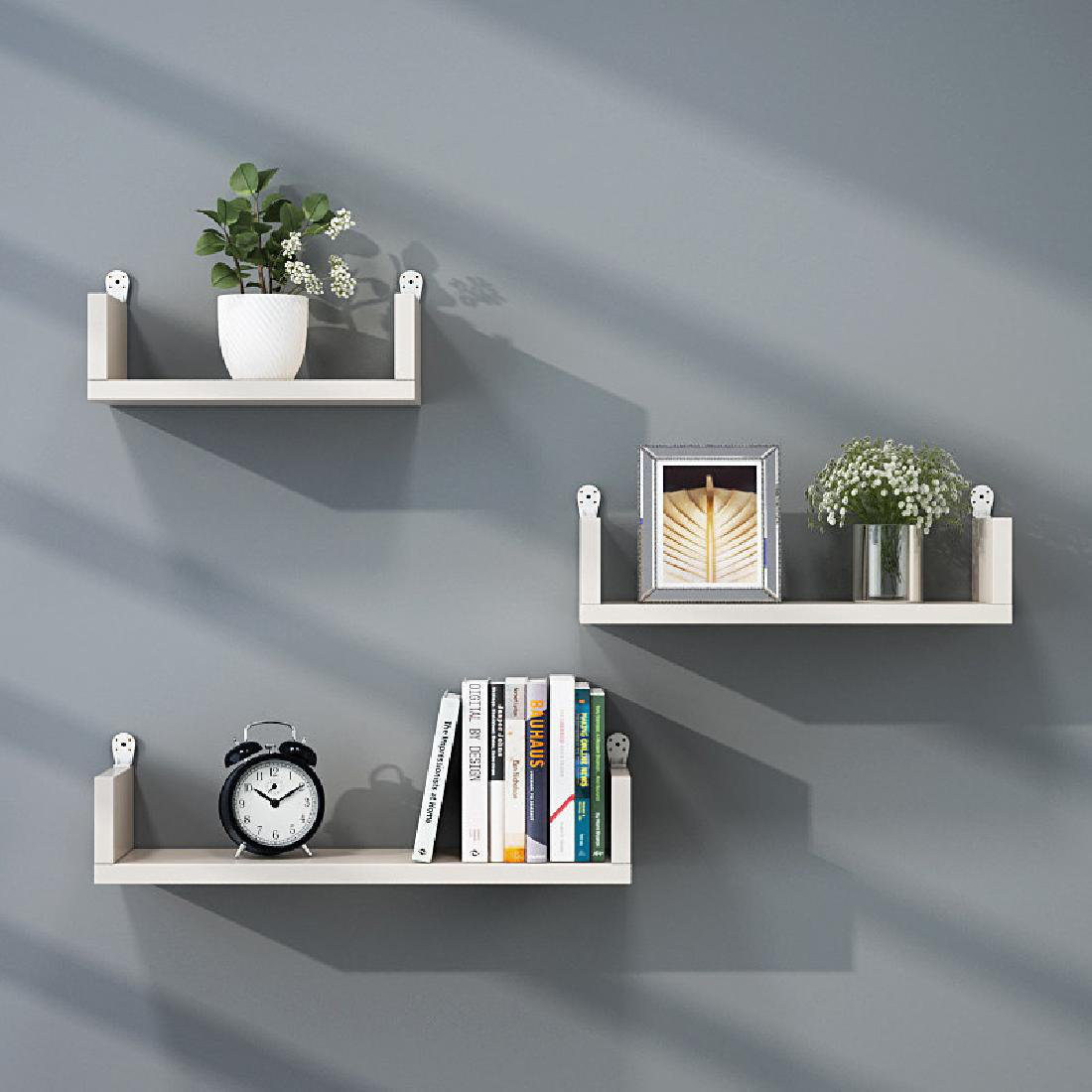 Bathroom Wall-mounted Shelf Without Perforation No Trace of Wall