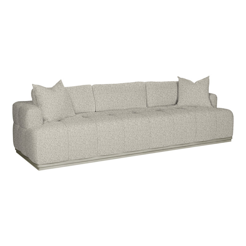 Thom Filicia Home Tufted Sofa, Tuck Metal, Wrenn