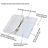 HomCom Metal Foldable 27.56'' L Threshold Ramp