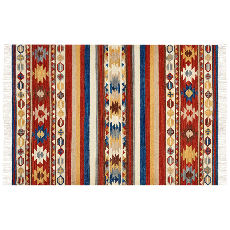 Kroh Southwestern Hand Woven Area Rug, Rectangle 160 x 230cm