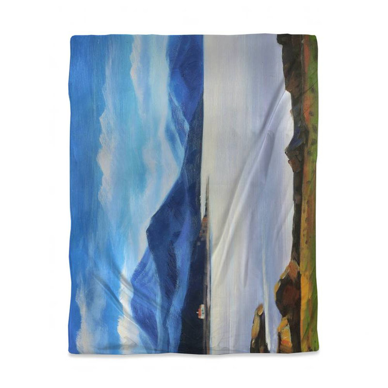 Duvet Cover Prints Sateen Duvet Cover, Blue