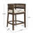 Oech Rubberwood Upholstered Bar Stools-112771093-112771095