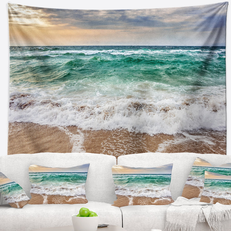 Tapisserie «Seascape», H 78 po x l 92 po