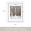 Cadre 11 x 14 en bois blanc avec passe-partout pour photos 8 x 10