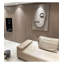 3D Abstract Face Wall Art Textured Sculptural Panel Home Wall Decor