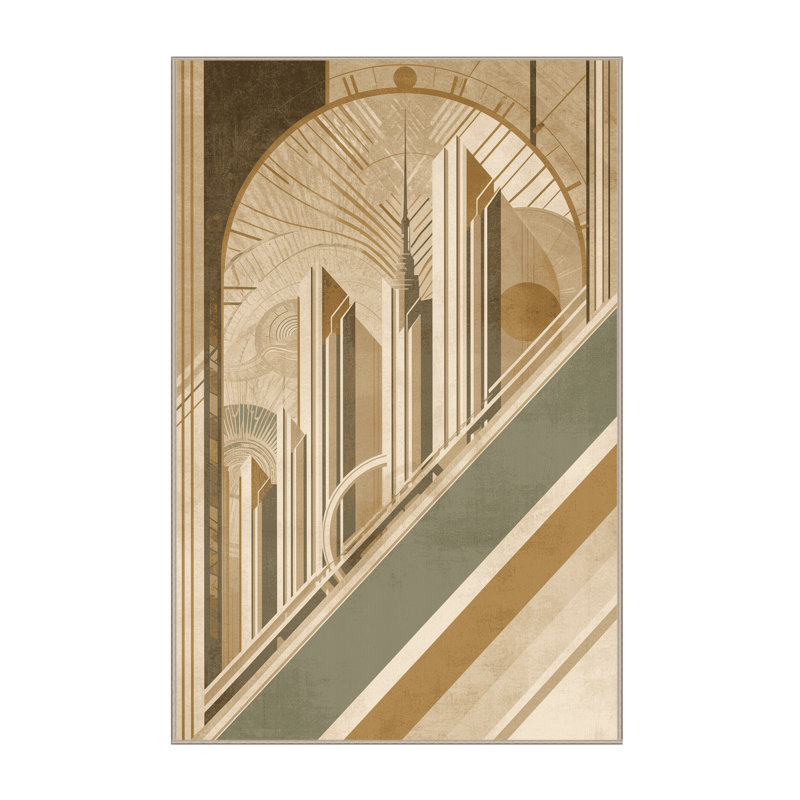 Tapis arc-en-ciel doux moelleux Vega, 7 x 10