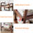 Clermt 17.2'' W Solid Wood Shelving Unit