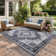 Oriental Machine Washable Area Rugs for Living Room Non-Slip Low Pile Distressed Carpet with Rubber Backing for Bedroom Dining Room Nursey