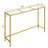 Smajo 40.2" Console Table Tempered Glass Hallway Table-515466068