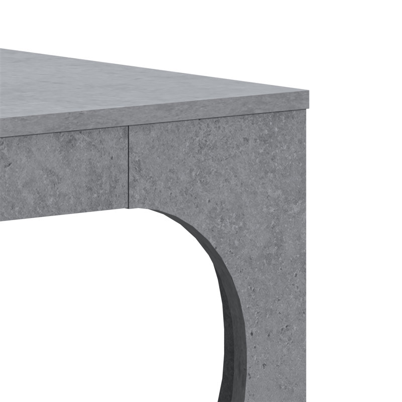 Table basse Inniss, Gris béton