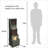 Fountains, 39.3"H Outdoor Water Fountain for Garden Patio Backyard Porch, With LED Lights &amp; Adjustable Pump | Resin | Waterfall Fountain