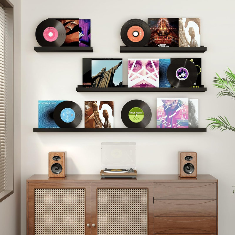2 Piece Wood Floating Shelf