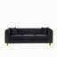 Ensemble de canapé chesterfield moderne 3 places + 3 places-1010261650