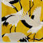 Gold Herons Chinoiserie Wallpaper Yellow and Black