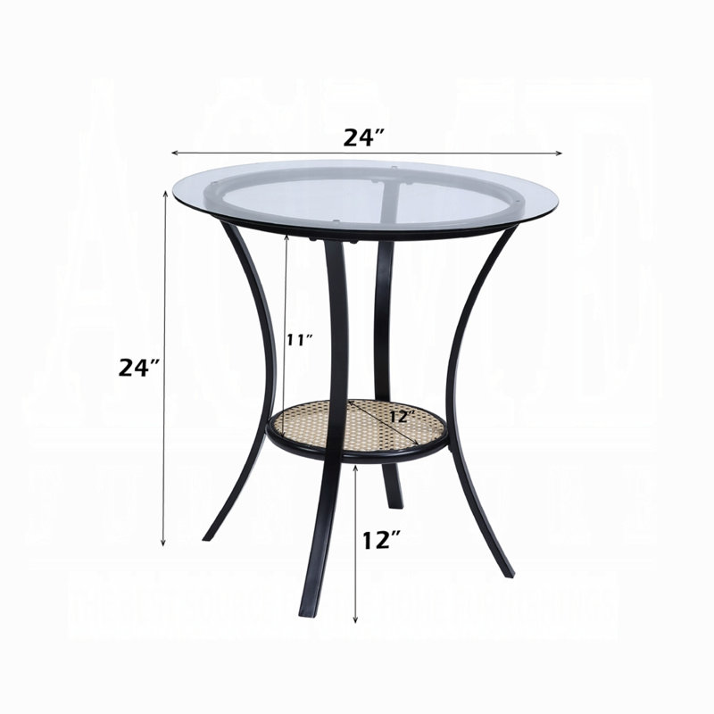 Ensemble 3 pièces de table et chaises Colson