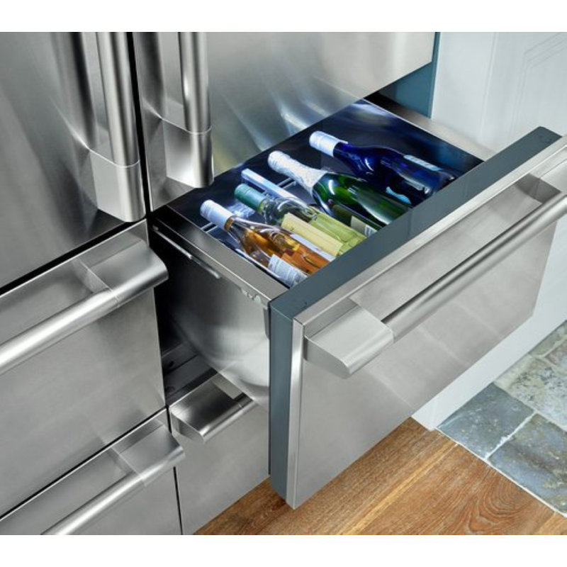 48-Inch Built-In French Door Refrigerator, Pre-Assembled (Transitional Series)