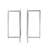 Wadley Glass Top Metal Base Dining Table-357195876-357195874